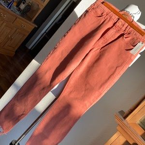 The Looker Ankle Fray by Anthropology pants women Sz 26